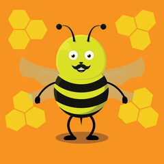 Insect vector illustration, great for logos or stickers.