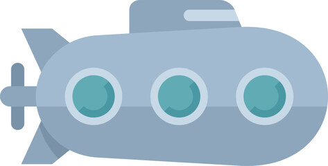 Grey submarine is traversing the ocean depths, offering a glimpse into underwater exploration