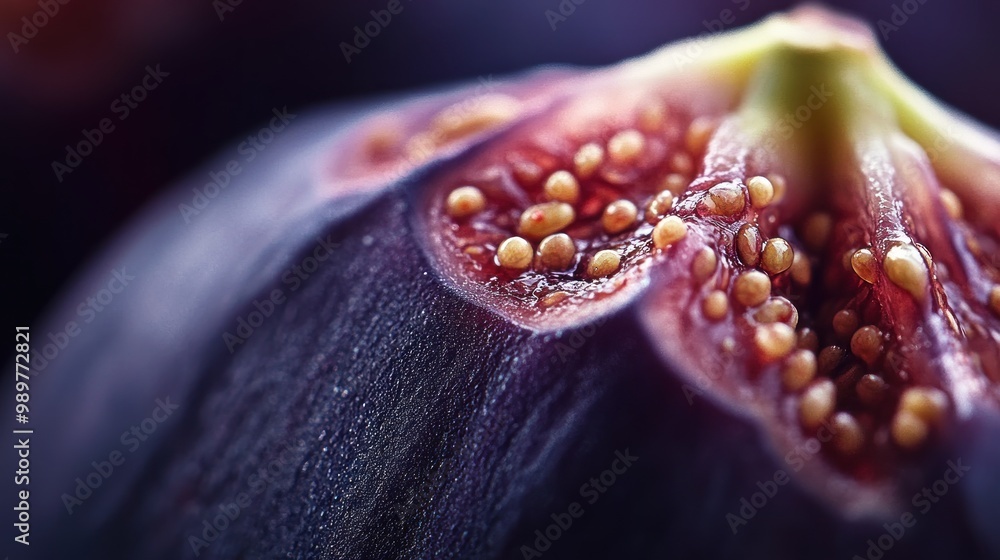 Canvas Prints Closeup of a Fig