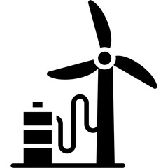 Wind Power Icon