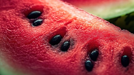 Close-Up of Watermelon Slice