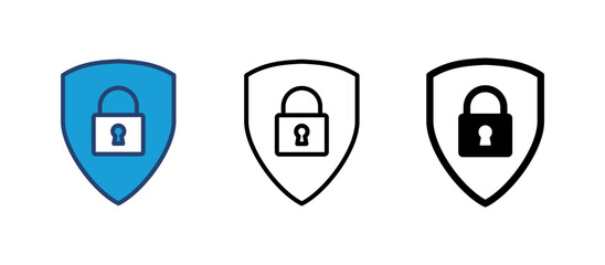 Security icon vector. protection icon. privacy. vpn