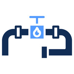 Gas Pipeline Icon