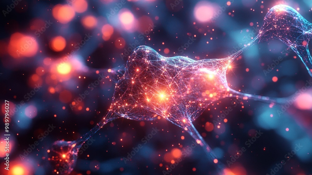 Poster abstract neuron