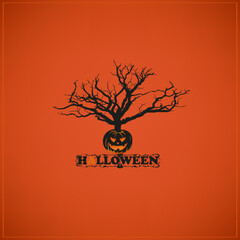 halloween pumpkin poster