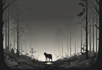 Wildlife Decline Loss of Biodiversity Habitat Fragmentation Environmental Awareness, Generative AI