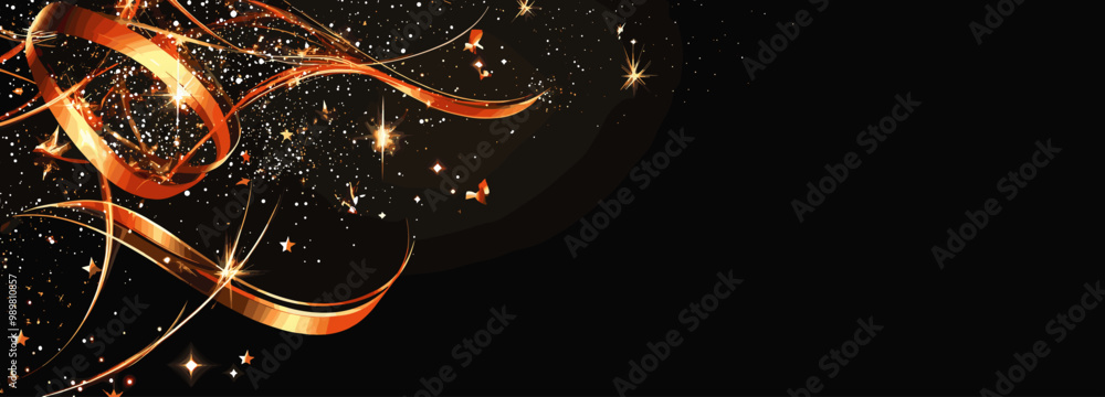 Poster abstract background with space