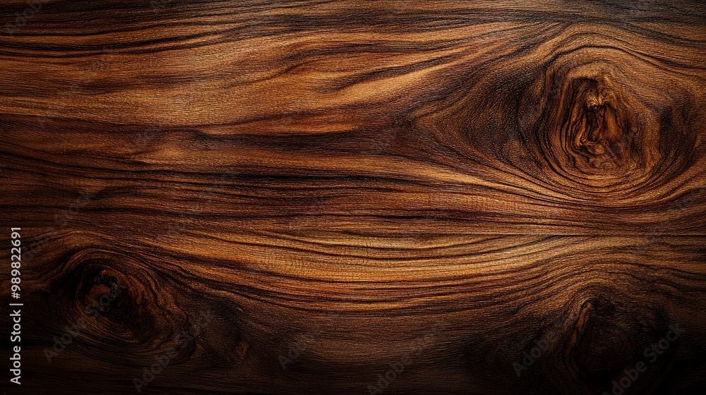 Poster dark wood texture background with subtle grain patterns and natural hues creating a rich and elegant