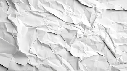 Fototapeta premium Crinkled paper texture illustration. 