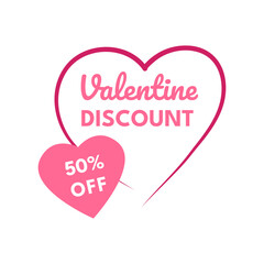 Valentine Discount 50% Off 