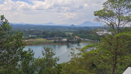 view of lake - Tasik Biru lake