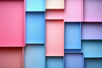 Obraz premium Abstract Colorful Geometric Design