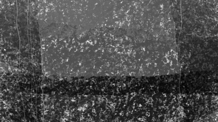 Imitation concrete wall with black mold