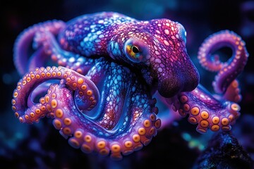 Obraz premium Octopus Close-Up