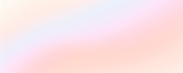 Obraz premium Serene abstract gradient background in pastel pink yellow colors
