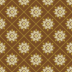seamless pattern with flowers