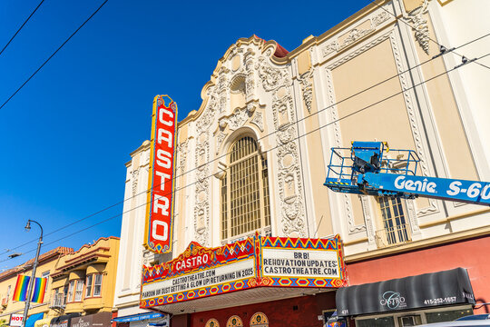 Castro Theater in Castro street, San Francisco