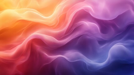 Fototapeta premium Abstract Colorful Fabric Waves