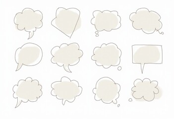 Obraz premium Vector Pack of Hand-Drawn Memo Stickers: Perfect for Bullet Journals, Planners, and Digital Designs