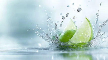 Tableau sur plexiglas  lime falling deep refine symmetry drinks bursting positive energy faceted three quarter notes  © Cary