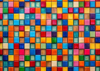 Fototapeta premium Geometric Square and Rectangle Tile Pattern for Modern Design, Backgrounds, and Textures