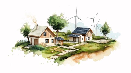 Eco-Friendly Homes with Renewable Energy Features
