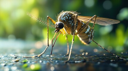 Close-up of a Mosquito