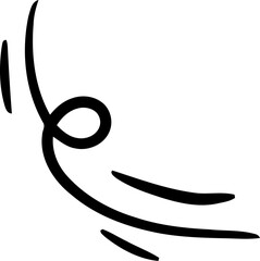 doodle line art hand drawn