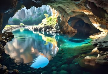 enchanted caves