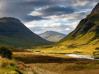 landscape in the mountains