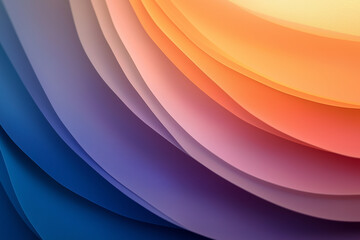Fototapeta premium Abstract Gradient from Warm to Cool Tones with Smooth Blending, Creating a Visually Pleasing and Harmonious Composition