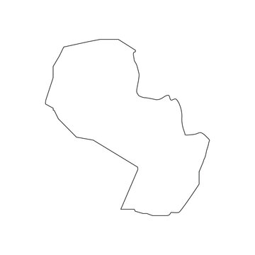 recommend clip art: paraguay country map icon