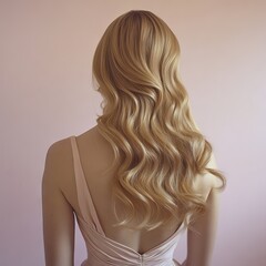 woman with long hair