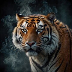 Fototapeta premium Majestic Tiger Portrait