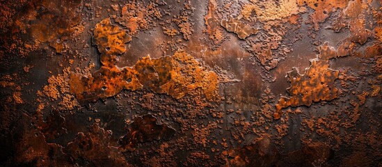 Rusty Metal Sheet With Strong Corrosion Of Metal Metal Background