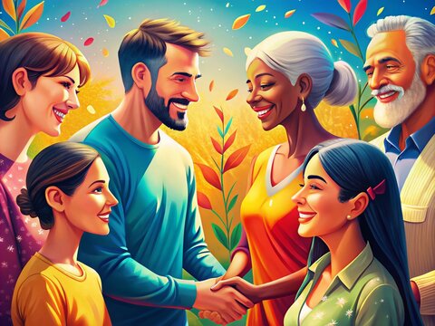No Seas Grosero - A Creative Illustration of Kindness and Respect in Modern Communication Culture