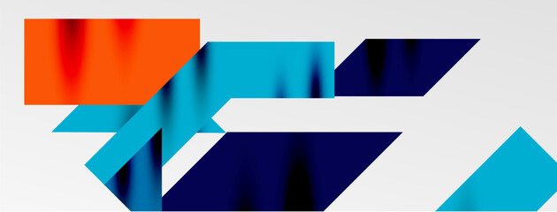 Minimal composition abstract lines and triangles background. Vector Illustration For Wallpaper, Banner, Background, Card, Book Illustration, landing page