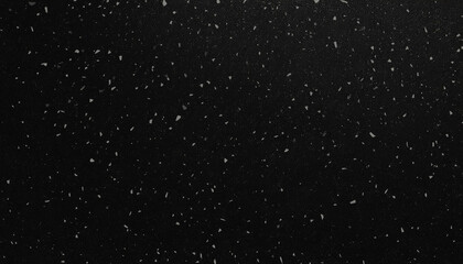 Black terrazzo floor texture background