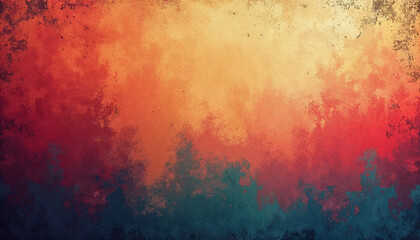 Obraz premium Grunge Gradient Background with Blended Colors and Urban Streaked Texture 