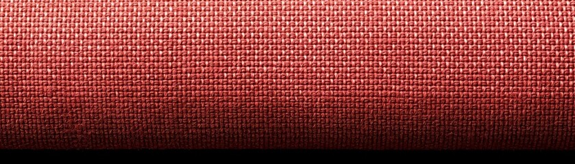 Bright red canvas texture with fine details and a subtle weave pattern