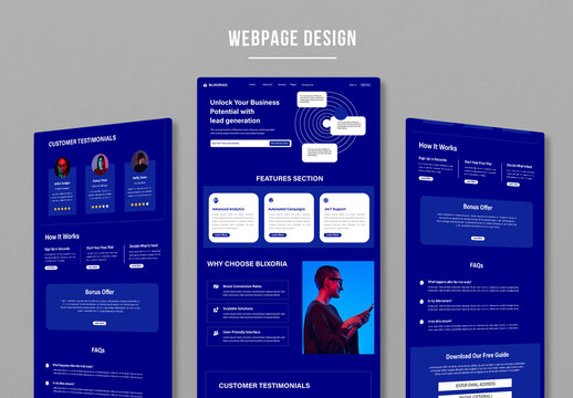 Lead Generation Landing Page