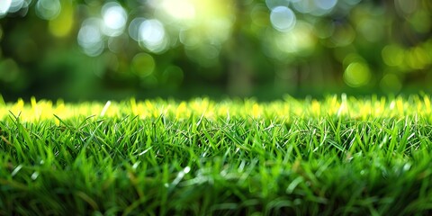 Naklejka premium green grass background