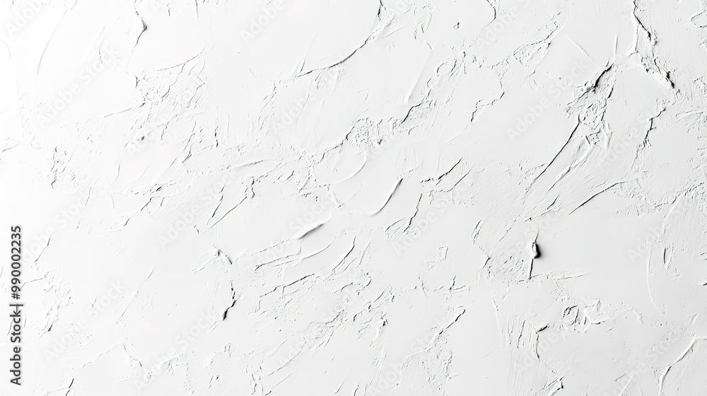 Aufkleber white gradient noisy grain background texture painted surface wall blank empty pattern with copy spa
