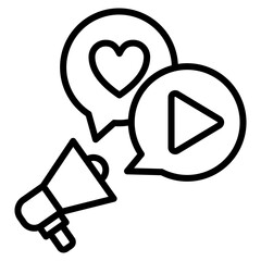 Social Marketing Icon