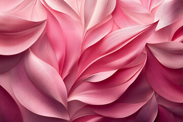 Obraz premium Pink Petals Background with a Soft and Delicate Texture