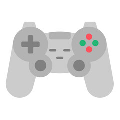 Illustration of Gamepad Flat Icon