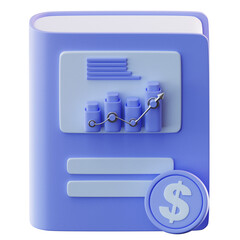 3D Illustration Business Book