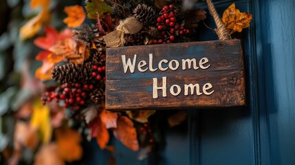 Welcome Home Sign