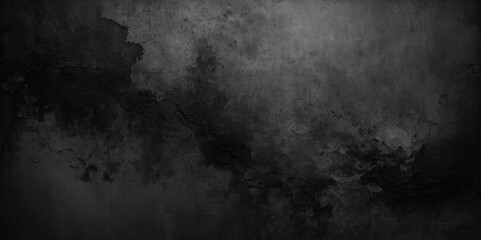 vintage style cards or web backgrounds or brochure, abstract black background with rough distressed aged texture, 