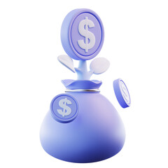 3D Illustration Business Investment